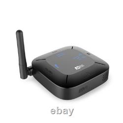 Bluetooth Transmitter Receiver Hub with Audio Pass-Through for TV & Stereo, 3.5m
