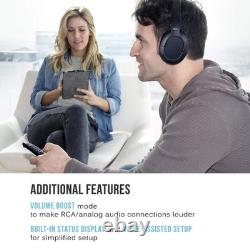 Bluetooth Transmitter Receiver Hub with Audio Pass-Through for TV & Stereo, 3.5m