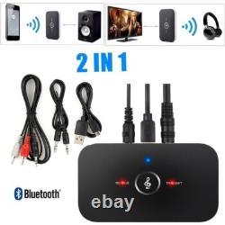 Bluetooth Transmitter & Receiver Wireless Adapter For Home stereos/speakers Lot