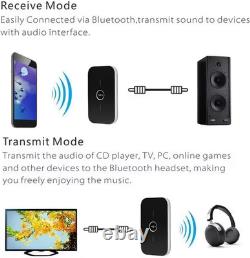 Bluetooth Transmitter & Receiver Wireless Adapter For Home stereos/speakers Lot