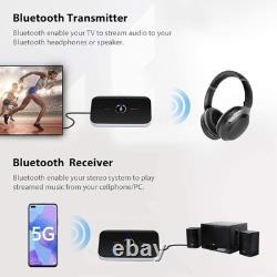 Bluetooth Transmitter & Receiver Wireless Adapter For Home stereos/speakers Lot