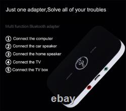 Bluetooth Transmitter & Receiver Wireless Adapter For Home stereos/speakers Lot
