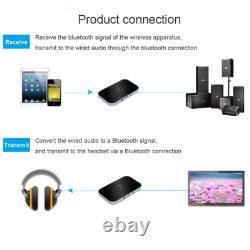 Bluetooth Transmitter & Receiver Wireless Adapter For Home stereos/speakers Lot