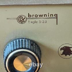 Browning Eagle R-27 CB Radio Receiver & S-23 Transmitter