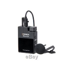 COMICA BoomX-D 2.4G Digital 1-Trigger-2 Wireless Microphone Transmitter Receiver