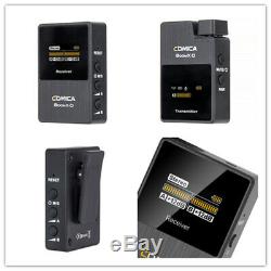 COMICA BoomX-D 2.4G Digital 1-Trigger-2 Wireless Microphone Transmitter Receiver
