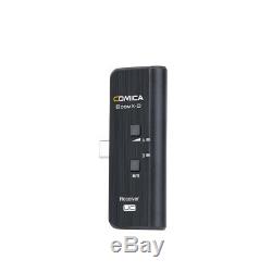 COMICA BoomX-D 2.4G Digital 1-Trigger-2 Wireless Microphone Transmitter Receiver