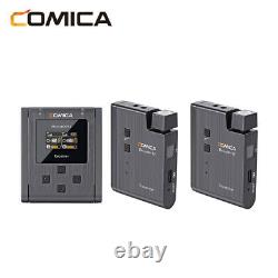 COMICA BoomX-U U2 Broadcast Level UHF Wireless Microphone Transmitter Receiver