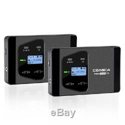 COMICA CVM-WS60 COMBO 1-Trigger-2 Dual Transmitter+ Receiver Wireless Microphone