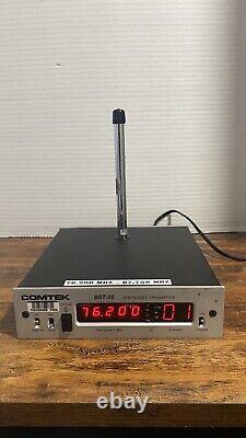 COMTEK BST-25 Synthesized Transmitter Receiver Pack 76.200 MHZ 87.750 MHZ