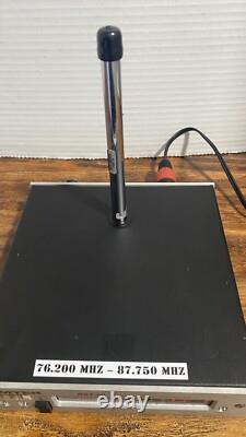 COMTEK BST-25 Synthesized Transmitter Receiver Pack 76.200 MHZ 87.750 MHZ