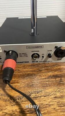 COMTEK BST-25 Synthesized Transmitter Receiver Pack 76.200 MHZ 87.750 MHZ