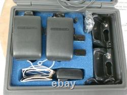 COMTEK M-216 & PR-216 Receiver Transmitter AT-216 Kit with Mics & Cables Complete
