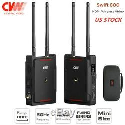 CVW SWIFT 800 800ft Wireless Video Transmission System HDMI Transmitter Receiver