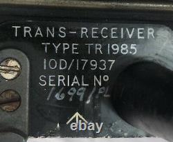 Canberra Aircraft, Radio Transmitter / Receiver / Communications, RAF, TR1985
