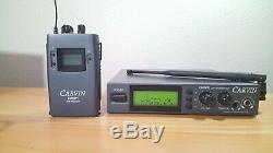 Carvin EM900/ EM901 UHF Transmitter and Receiver Frequency Range 638-662