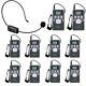 Church Sound Translation System 1 Pc Fm Transmitter Headset 10 Pc Radio Receiver