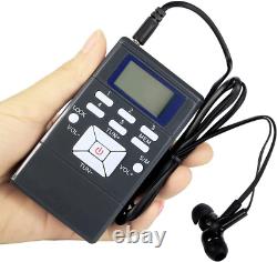 Church Sound Translation System 1 PC FM Transmitter Headset 10 PC Radio Receiver