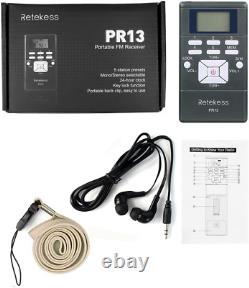 Church Sound Translation System 1 PC FM Transmitter Headset 10 PC Radio Receiver