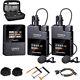 Comica Wireless Lavalier Microphone With 2 Transmitter & 1 Receiver, Boomx-d2