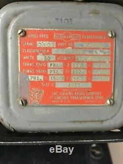 Collins ART-13 T-412 T-47 Military Radio Transmitter Air Force B-52 Bomber