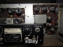Collins Radio Rack System 51M-8 Receiver / 242F-5CL Transmitter & PS / Rack+