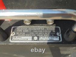 Collins Receiver Transmitter Radio 618T-1 (Parts Only)