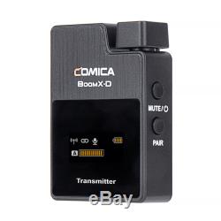 Comica BoomX-D D2 2.4G Wireless Microphone+2Transmitters 1 Receiver for Camera