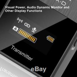 Comica BoomX-D D2 2.4G Wireless Microphone+ 2Transmitters+ Receiver for Camera