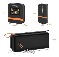 Comica Vimo Q Four-channel Mini Wireless Microphone 4x Transmitters 1x Receiver