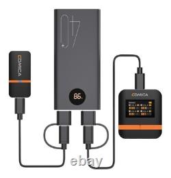 Comica Vimo Q Four-channel Mini Wireless Microphone 4x Transmitters 1x Receiver