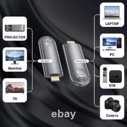 Compact Wireless HDMI Receiver & Transmitter for High-Quality Video Streaming
