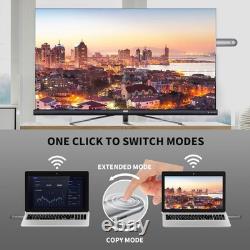 Compact Wireless HDMI Receiver & Transmitter for High-Quality Video Streaming Compact Wireless HDMI Receiver & Transmitter for High-Quality Video Streaming
