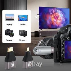 Compact Wireless HDMI Receiver & Transmitter for High-Quality Video Streaming