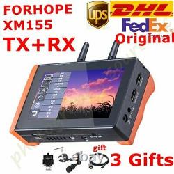 DHL FORHOPE XM155 5.5 3 in1 Camera DSLR Monitor Wireless Transmitter+Receiver