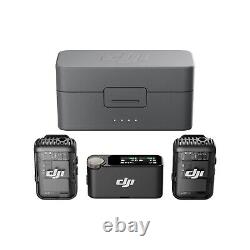 DJI Mic 2 (2 TX + 1 RX + Charging Case), All-in-one Wireless Microphone