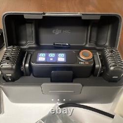 DJI Mic 2 Wireless Lavalier Microphone Receiver, Transmitter, Charging Case