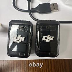 DJI Mic 2 Wireless Lavalier Microphone Receiver, Transmitter, Charging Case