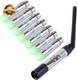 Dmx Wireless, 8pcs 2.4g Dmx 512 1 Male Transmitter & 7 Female Receivers Short V