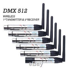 DMX512 Receiver Transmitter 2.4G Wireless Lighting Controller for DMX Equipment