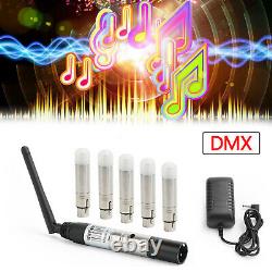 DMX512 Wireless 1 Transmitter 5 Receiver DMX Controller 2.4G Stage Lighting T AT