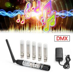 DMX512 Wireless 1 Transmitter 5 Receiver DMX Controller 2.4G Stage Lighting UE