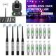 Dmx512 Wireless Stage Lighting Transmitter + Receiver Built-in Battery For Party