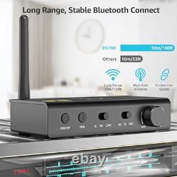 DS700 HiFi Bluetooth Audio Transmitter Receiver for TV, Long Range Wireless
