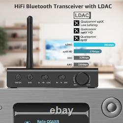 DS700 Hifi Bluetooth Audio Transmitter Receiver for TV, Long Range Wireless Adap
