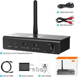 DS700 Hifi Bluetooth Audio Transmitter Receiver for TV, Long Range Wireless Adap DS700 Hifi Bluetooth Audio Transmitter Receiver for TV, Long Range Wireless Adap