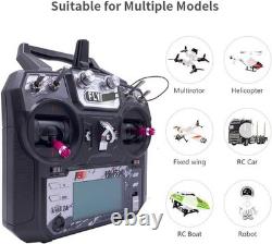 DTXMX FS-i6X 10CH Radio Transmitter and Receiver FS-iA10B 2.4G RC Controller