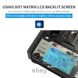 DTXMX FS-i6X 10CH Radio Transmitter and Receiver FS-iA10B 2.4G RC Controller