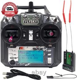 DTXMX Flysky Fs-I6X 2.4G 10CH Radio Transmitter and Receiver Ia10B RC Controller