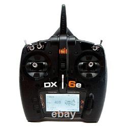 DX6e 6-Channel DSMX 2.4GHz RC Radio Transmitter Only (No Receiver) with 250
